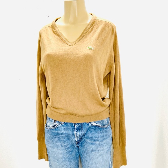 🐊 Lacoste V-neck Boyfriend sweater - Picture 3 of 9